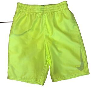 Nike Boys Swim Trunks Sz L , Sz 12,  Neon      Beach! Summer! Pool!